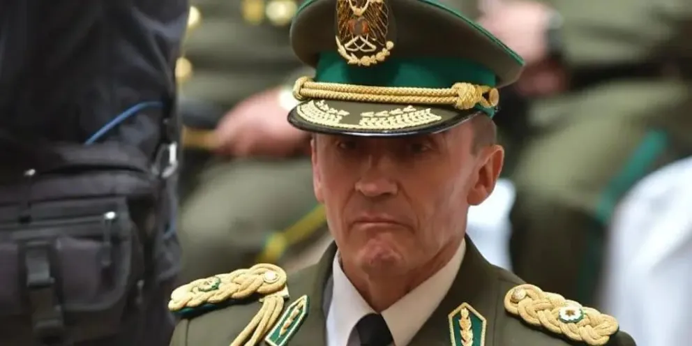 Mirko Sokol, comandante general de la Policía Boliviana. Foto APG