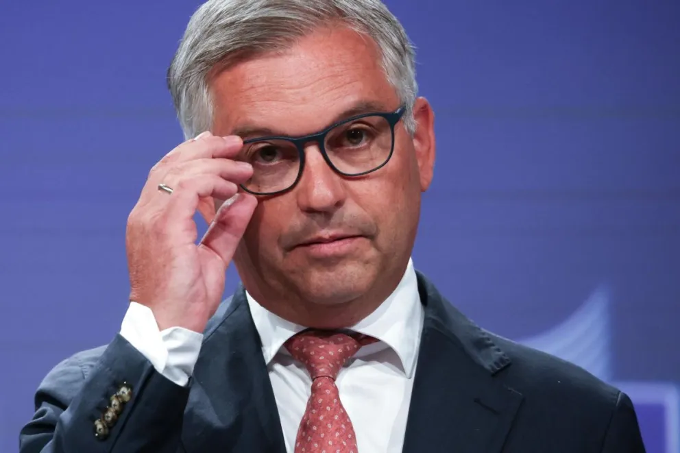 El Comisario Europeo de Asuntos Internos y Migración, Magnus Brunner. Foto: EFE 
