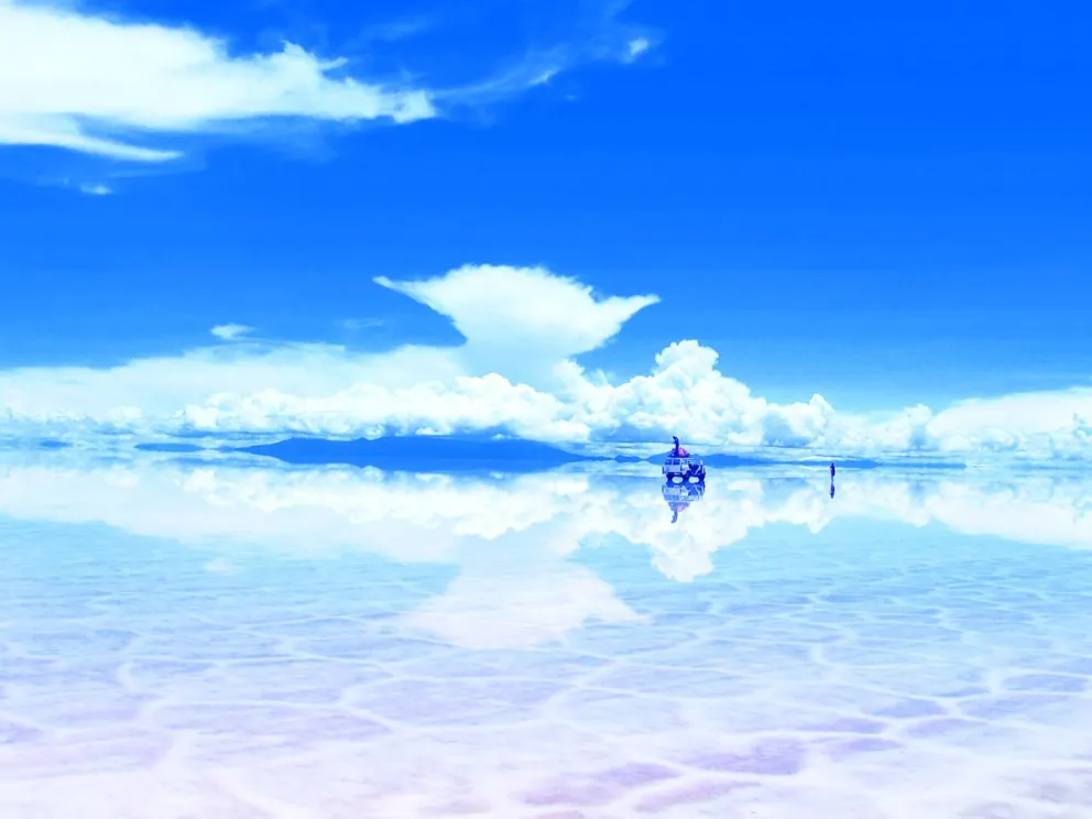 El salar de Uyuni, uno de los destinos de Bolivia. Foto: ABI