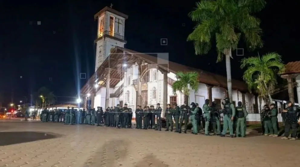 En San Matías, Santa Cruz, se cometieron cinco asesinatos en los últimos días. Foto: Red UNO
