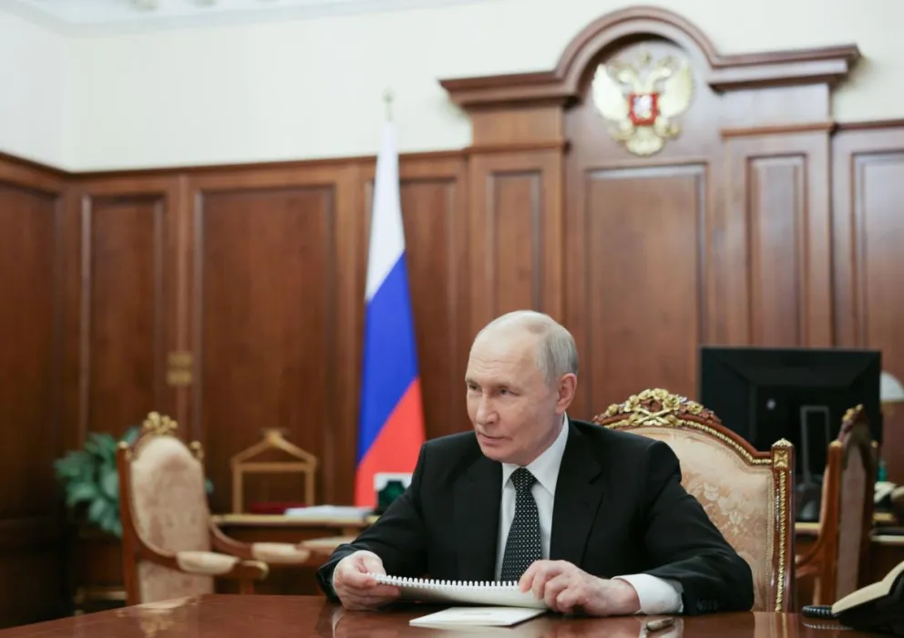 El Presidente de Rusia Vladimir Putin. Foto: EFE 