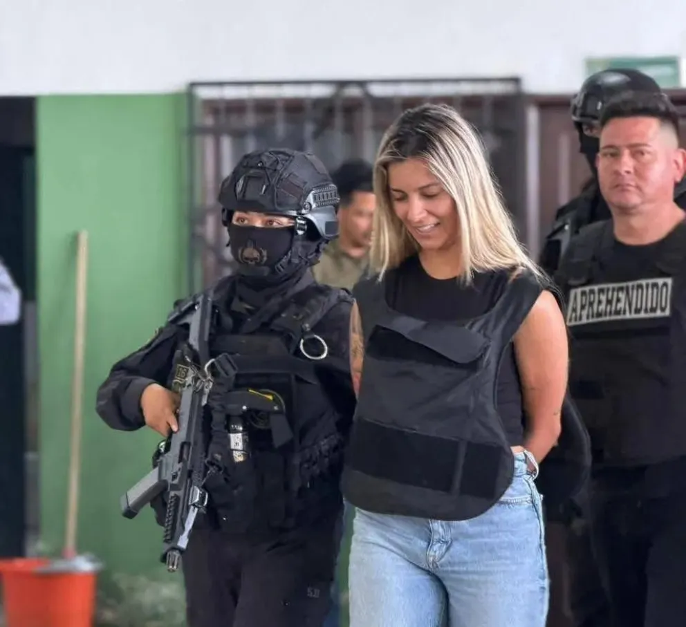 Tatiana Marset, hermana del narcotraficante Sebastián Marset, aún permanece en Palmasola. Foto: RRSS/Facebook