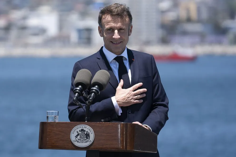 El presidente de Francia, Emmanuel Macron. Foto: EFE/