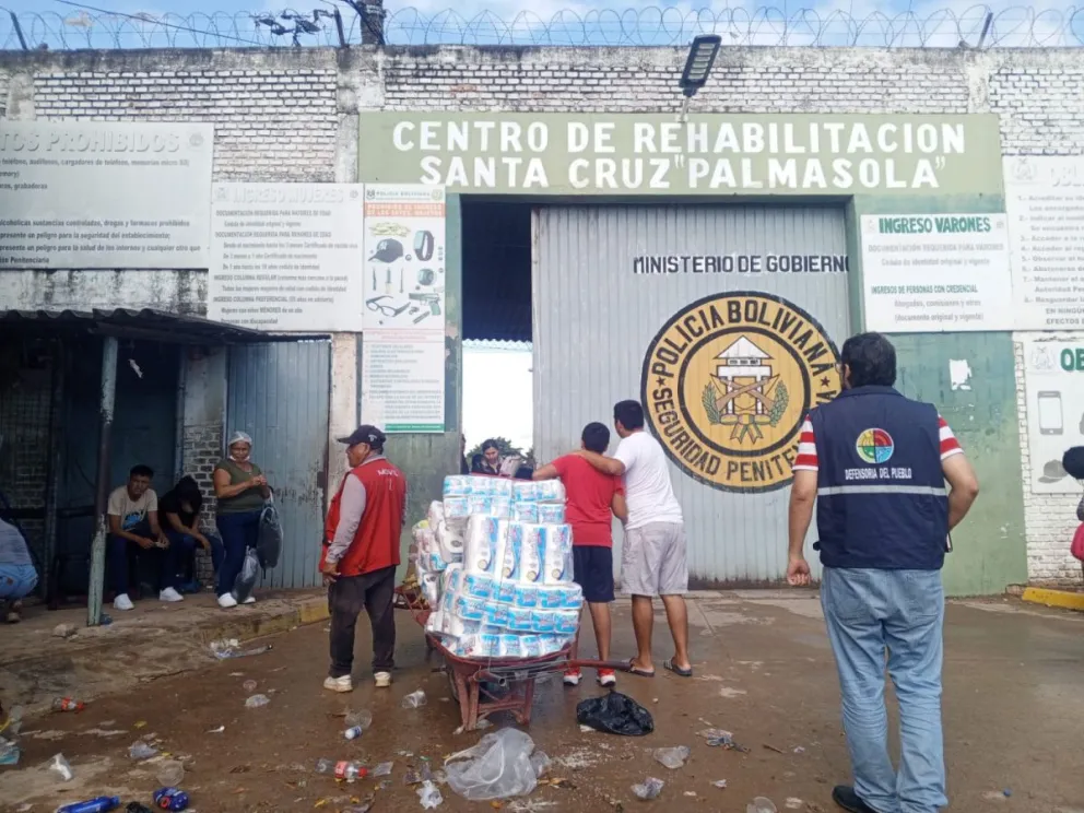 El Centro de Rehabilitación Santa Cruz Palmasola. Foto: Defensoría del Pueblo