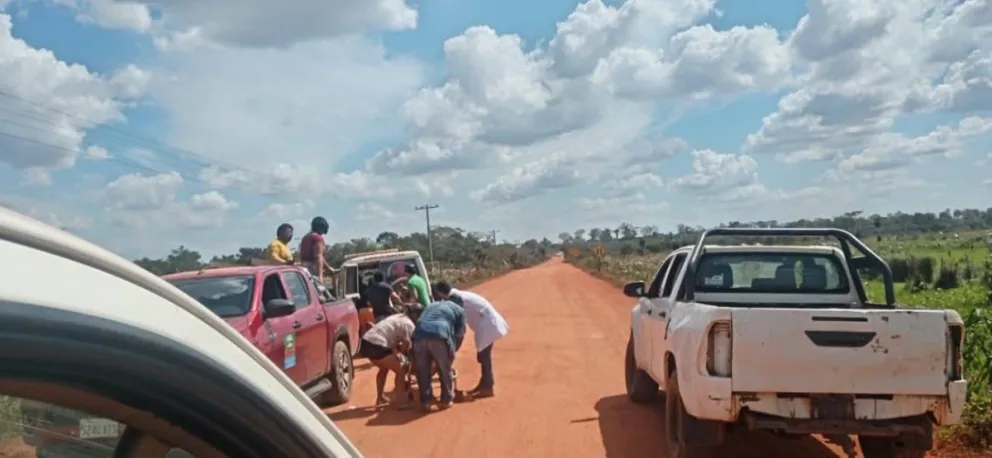 San Matías es una de las zonas de mayor preocupación para el Gobierno. Foto: ABI 