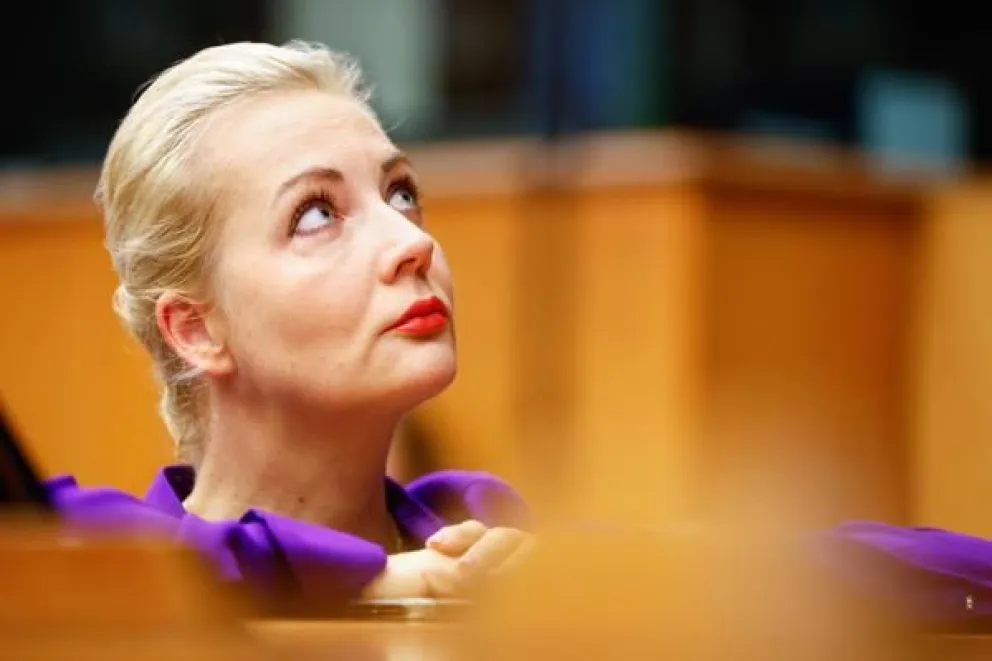  Yulia Naválnaya . Bélgica, Bruselas) EFE
