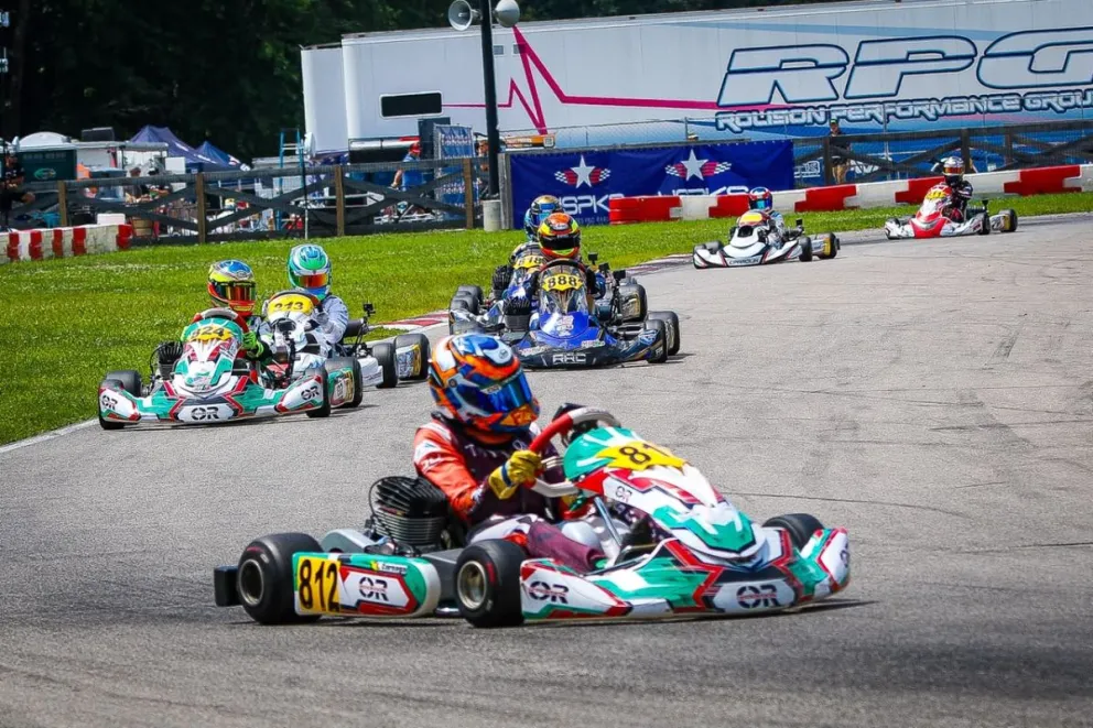 Careaga al frente de su bólido, se aguarda un buen rendimiento del piloto. Foto: Jordy Ugarte