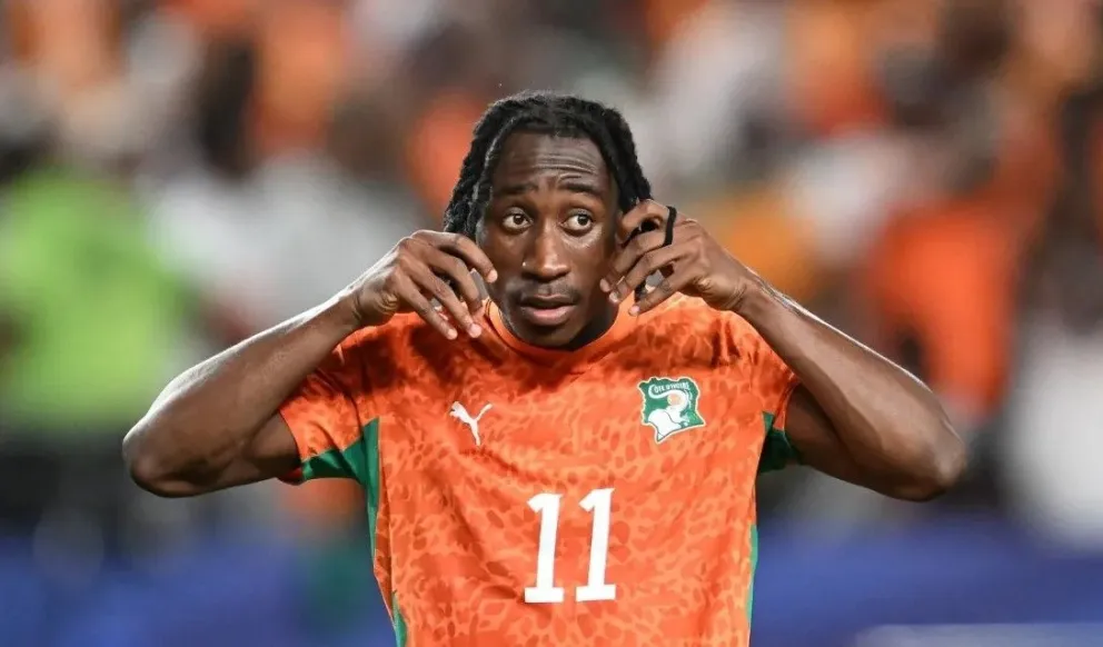 El marfileño Yan Diomande con la camiseta de su selección durante el Mundial 2026. Crédito: Terence Lewis 