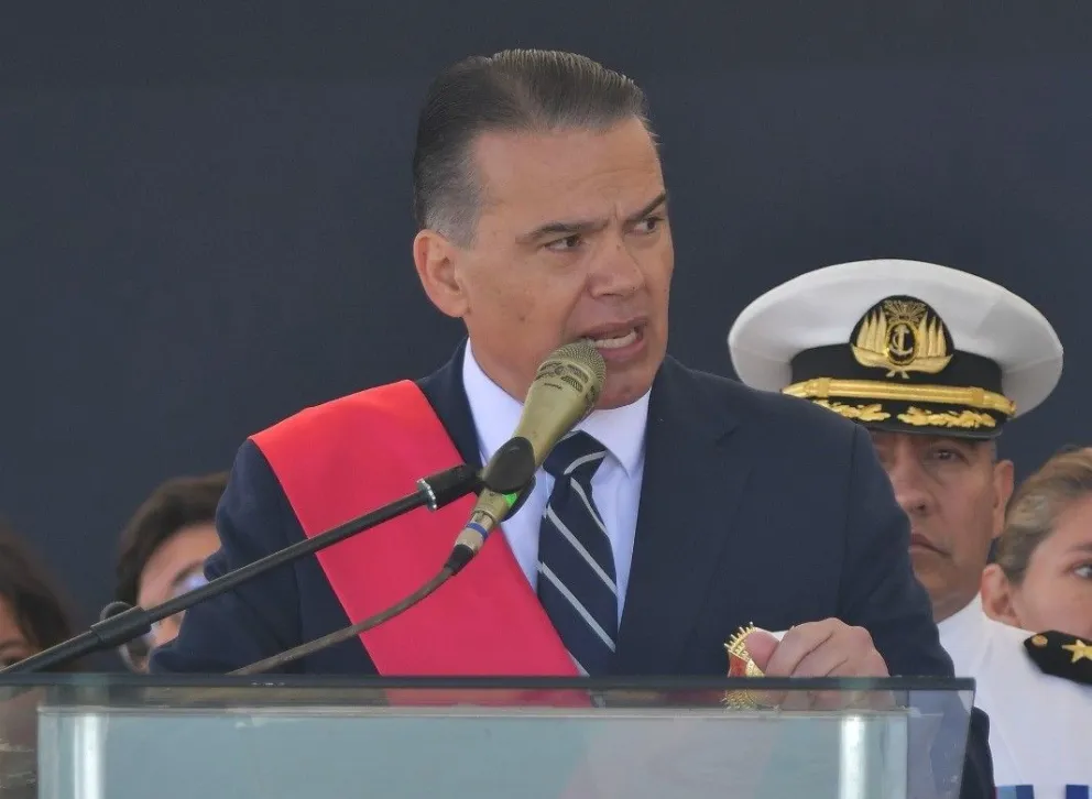 Ernesto Justiniano, ministro de Defensa. Foto: APG  