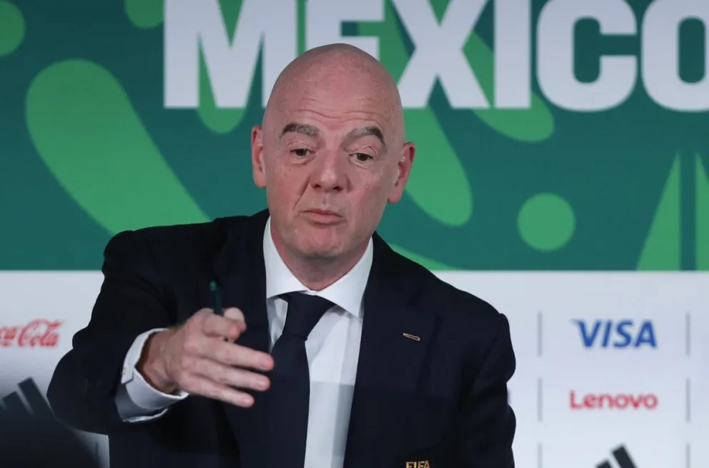 Fotografía de archivo del presidente de la FIFA, Gianni Infantino. Crédito: EFE