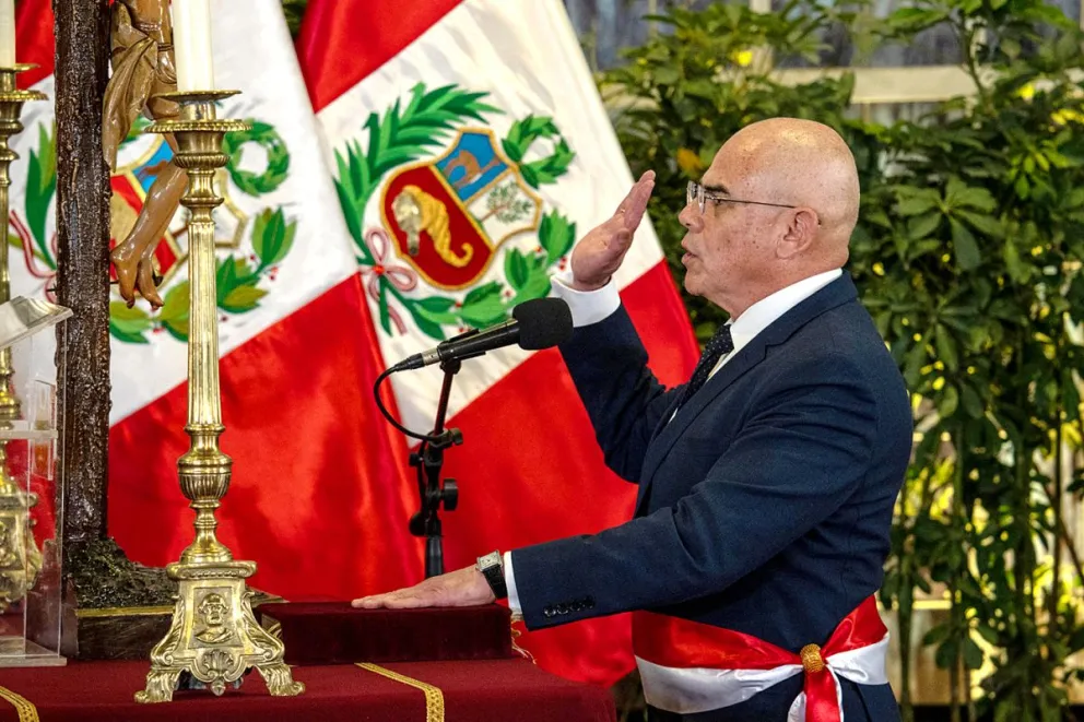 Imagen de archivo Ministro de Justicia y Derechos Humanos del Perú, Ernesto Álvarez Miranda, en Lima (Perú). Foto: EFE
