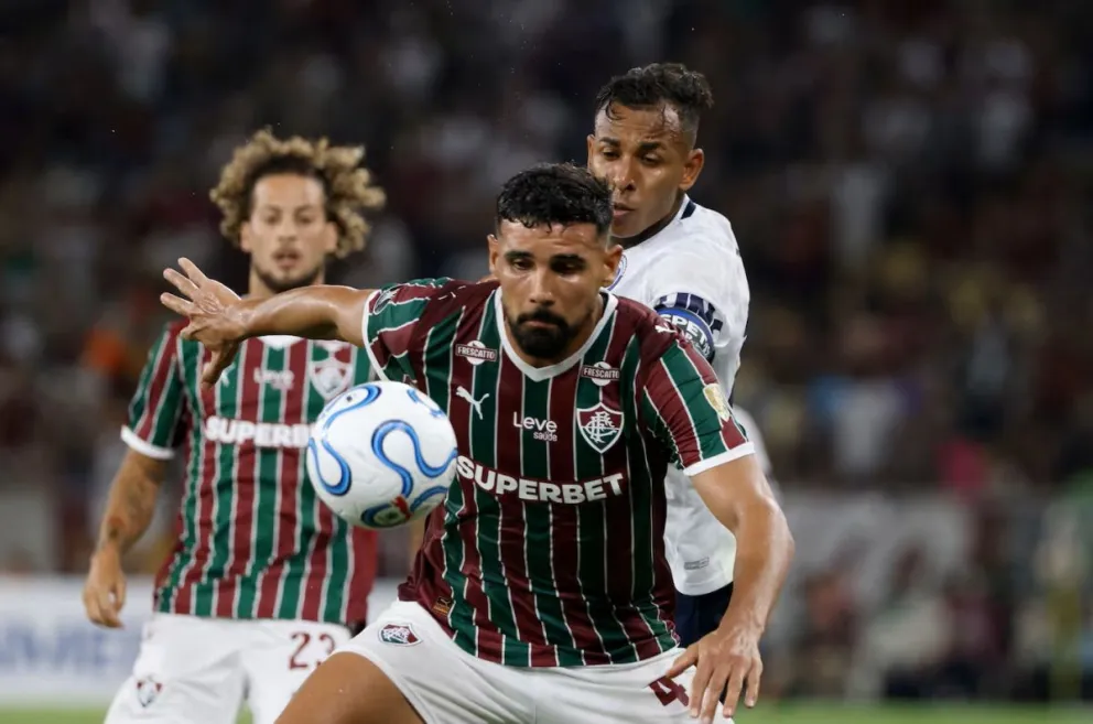 Incidencia del partido Independiente Rivadavia vs. Fluminense de fase de grupos: los dos clubes siguen en carrera.