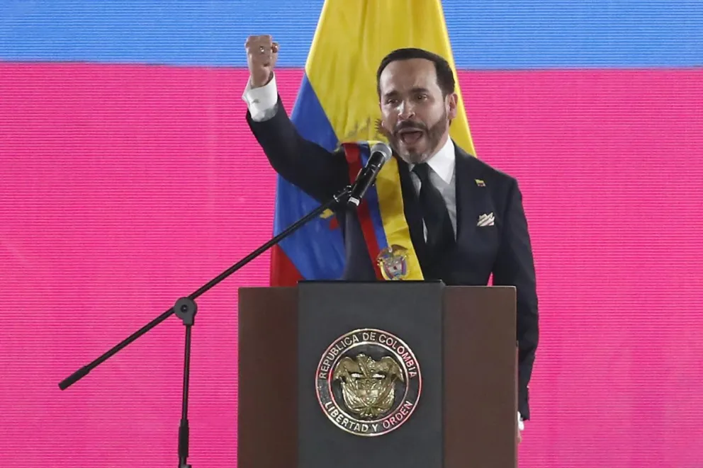 Fotografía de archivo del presidente de Colombia, Abelardo de la Espriella. Foto: EFE