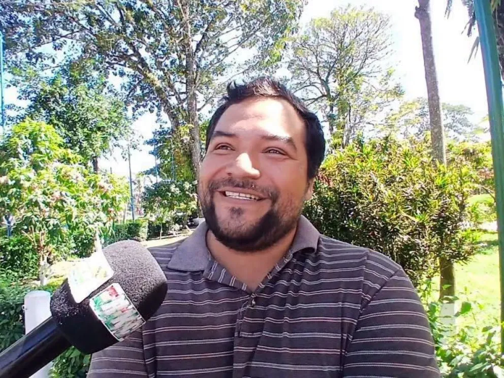 Ángelo Ustáriz, fue encontrado sin vida, después de ser arrastrado por las aguas del río San Mateo. Foto: RKC