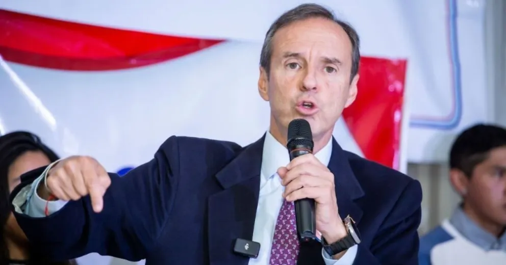 Jorge Quiroga, jefe de la Alianza Libre. Foto: Erbol