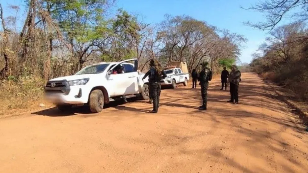 Operativos en San Matías tras los ataques armados registrados en julio. Foto: El Deber