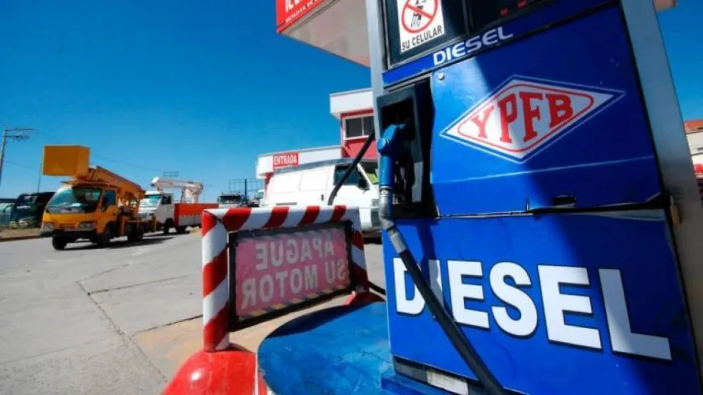 El diésel subió para los grandes consumidores. Foto: Correo del Sur