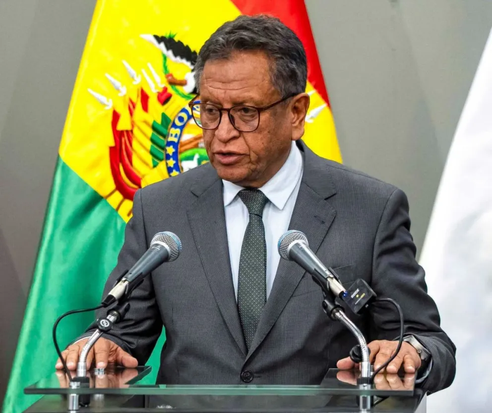 Ministro de Gobierno, Marco Antonio Oviedo. Foto: RRSS de su despacho 