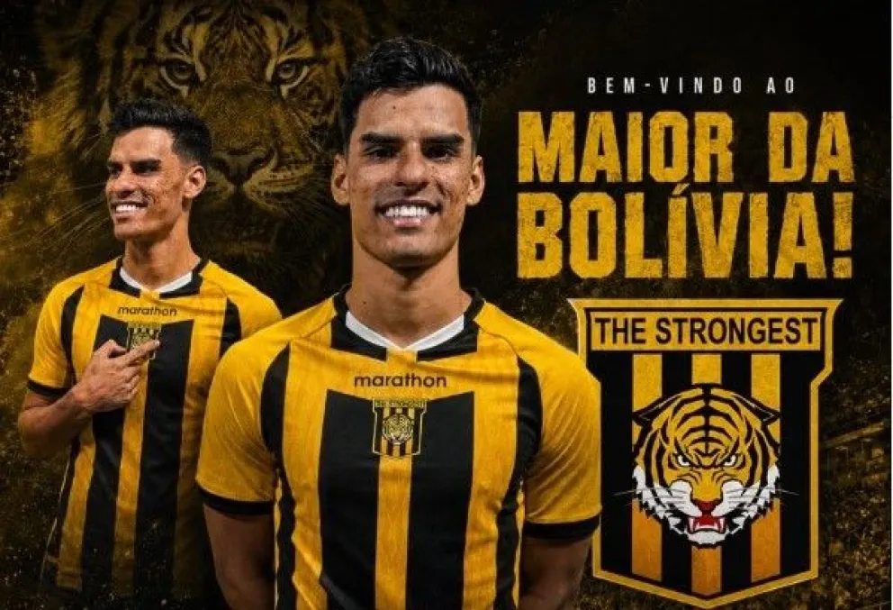 La empresa que representa a Pachu (Three Football Management) anunció así su llegada a The Strongest.