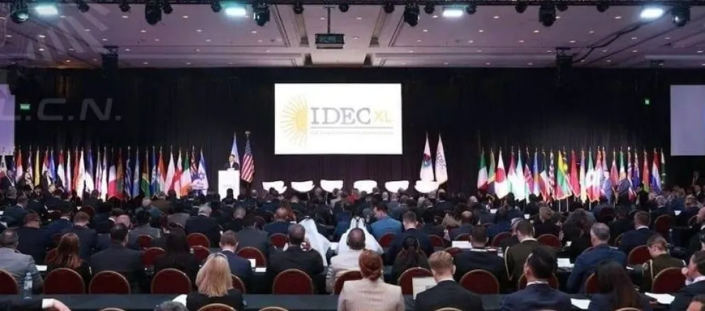 Encuentro internacional contra el narcotráfico en Argentina. Foto: FELCN