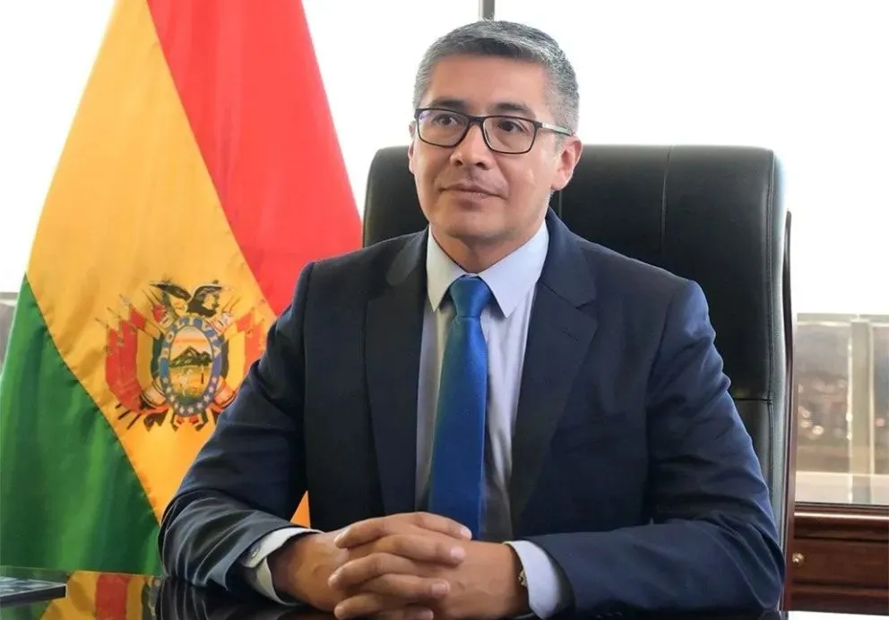 El destituido ministro José Gabriel Espinoza. Foto archivo