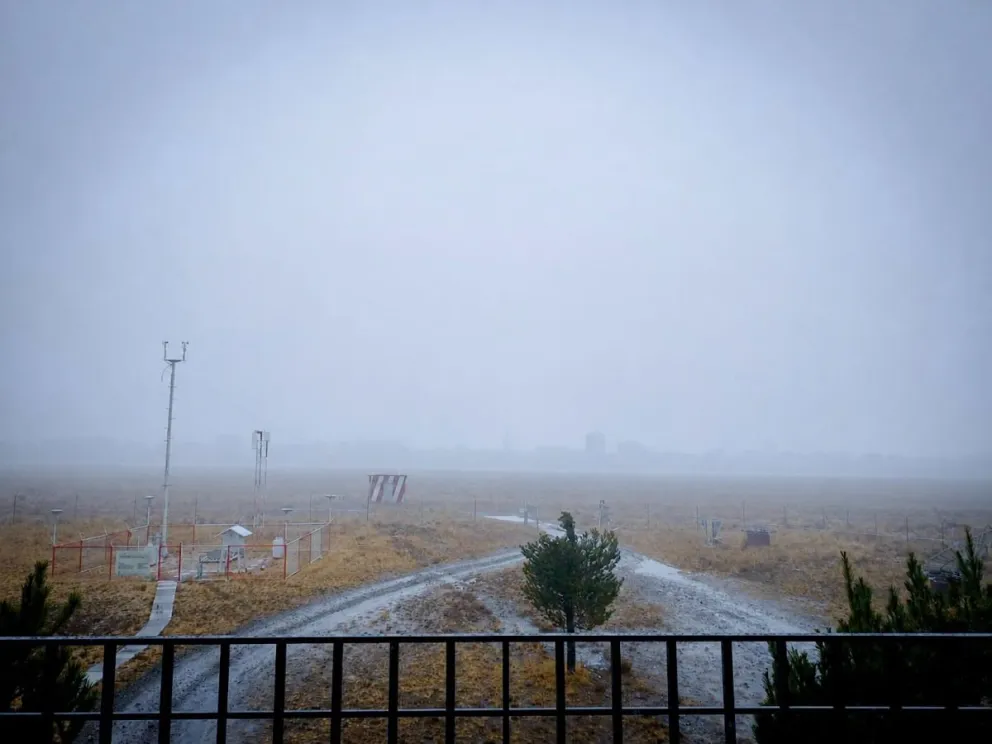 La medida fue asumida debido a condiciones meteorológicas adversas. Foto: Obras Públicas 