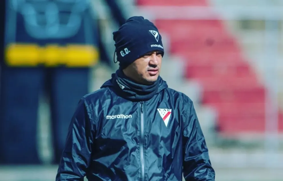 Pablo Godoy en un ciclo anterior como técnico del Millonario. Foto. Club Always Ready
