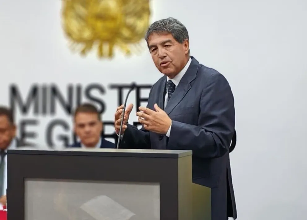 Hernán Paredes, viceministro de Régimen Interior y Policía. Foto: RRSS de su despacho 