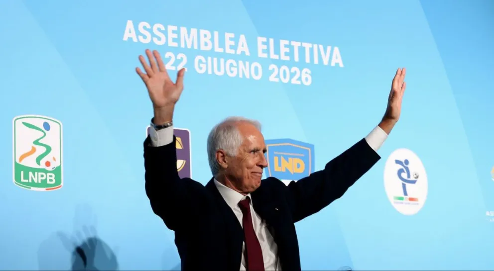Giovanni Malagó, presidente de la Federación Italiana de Fútbol. Foto: FIGC