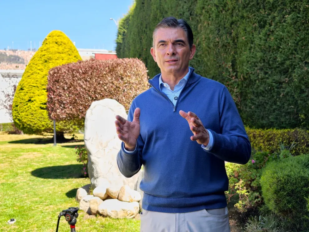 El presidente, Rodrigo Paz, se pronunció sobre el asesor Fernando Cerimedo. Foto: Oficina del Presidente