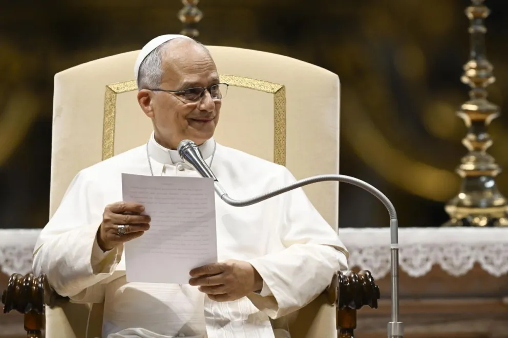 El papa León XIV. Foto: EFE