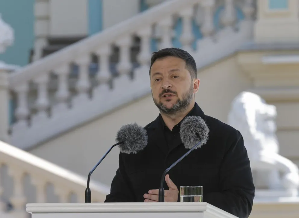 El presidente ucraniano Volodímir Zelenski. Foto: EFE