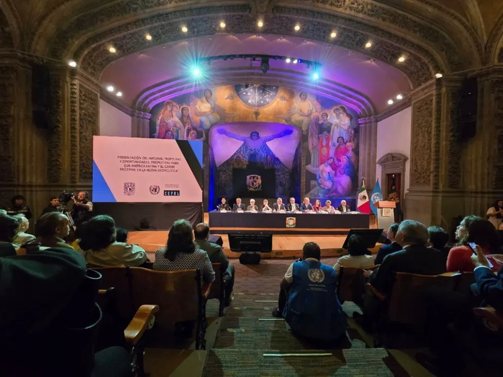 La Comisión sobre Geopolítica, Globalización y Desarrollo para América Latina y el Caribe. Foto: Cepal 