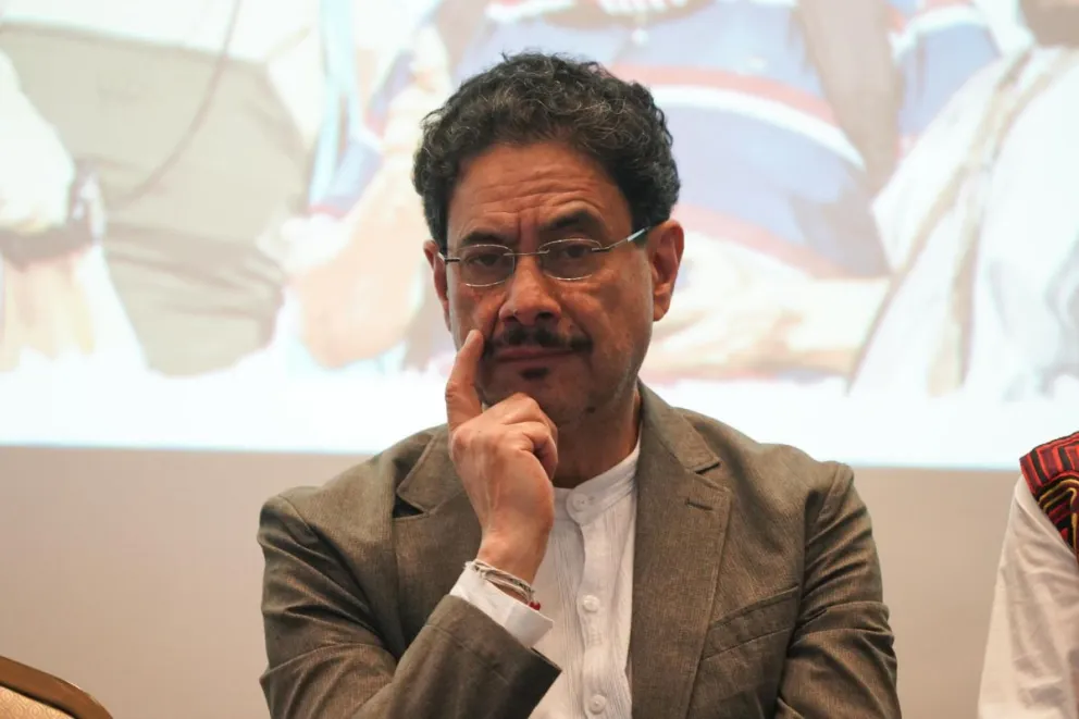 El senador Iván Cepeda asiste a la presentación del 'Gabinete por la vida'. Foto: EFE 