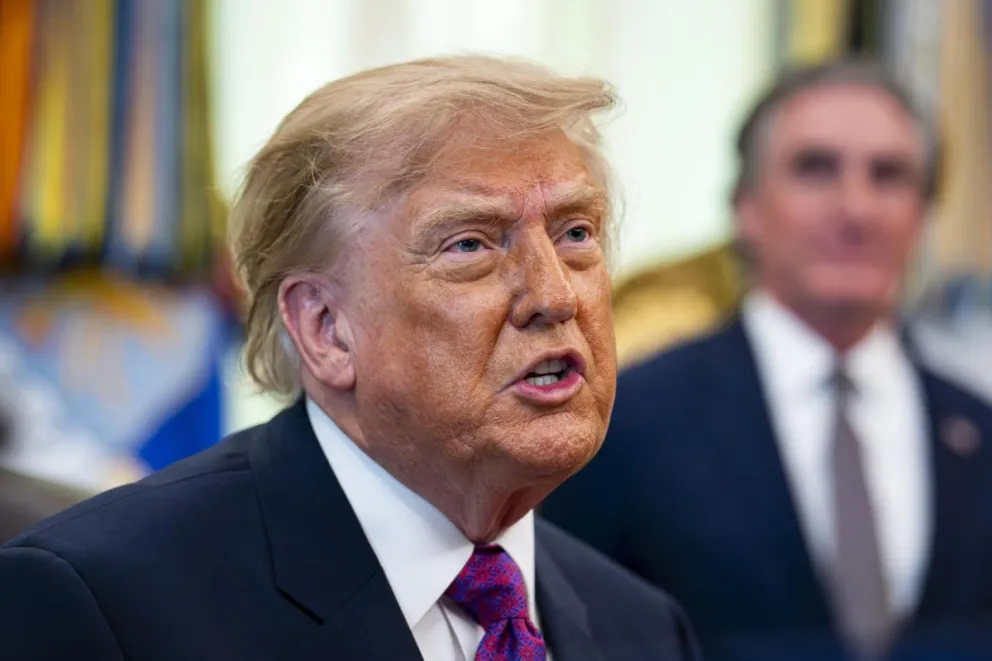 El presidente de Estados Unidos, Donald Trump. Foto: EFE