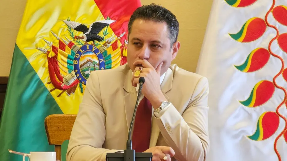 Edmand Lara, vicepresidente del Estado. Foto Vicepresidencia
