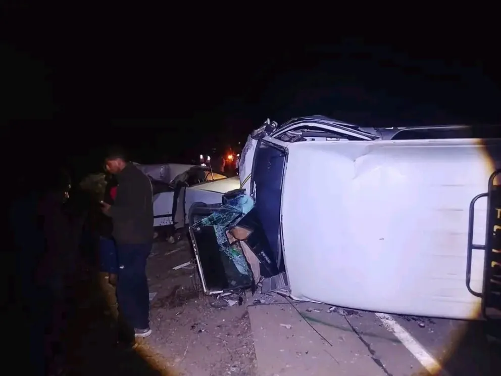 Un accidente de tránsito se registró en la carretera Oruro-Pisiga, el pasado viernes. Foto Huayllamarca Nor Carangas.