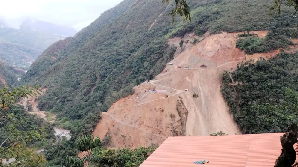 Las actividades mineras ilegales afectan a los municipios del norte de La Paz. Foto GADLP