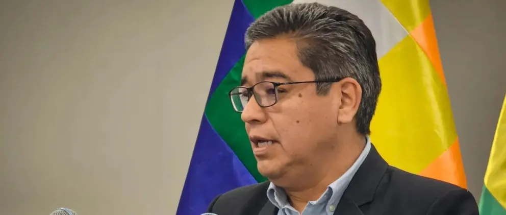 El vocero presidencial, José Luis Gálvez. Foto APG
