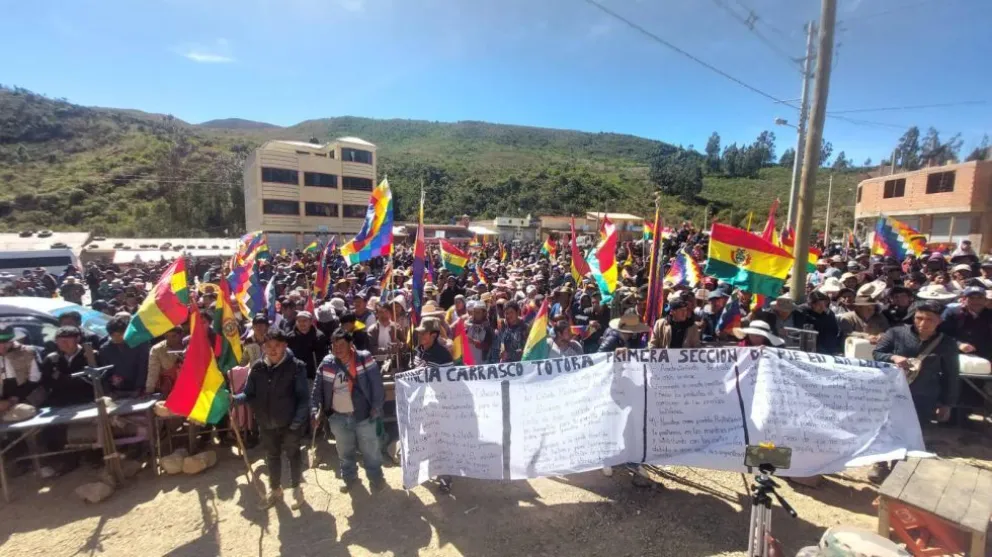 Protestas de los sectores evistas en mayo y junio de 2026. Foto: RKC