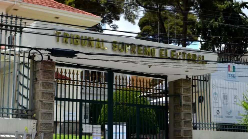 Fachada del Tribunal Supremo Electoral. Foto TSE