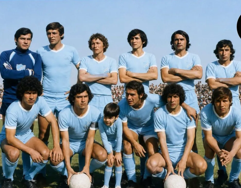 El equipo que tuvo Bolívar en 1978 y que consiguió su primer título liguero. Foto: GEO