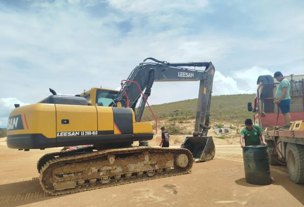 Actividades mineras ilegales en Bolivia. Foto: Cedib