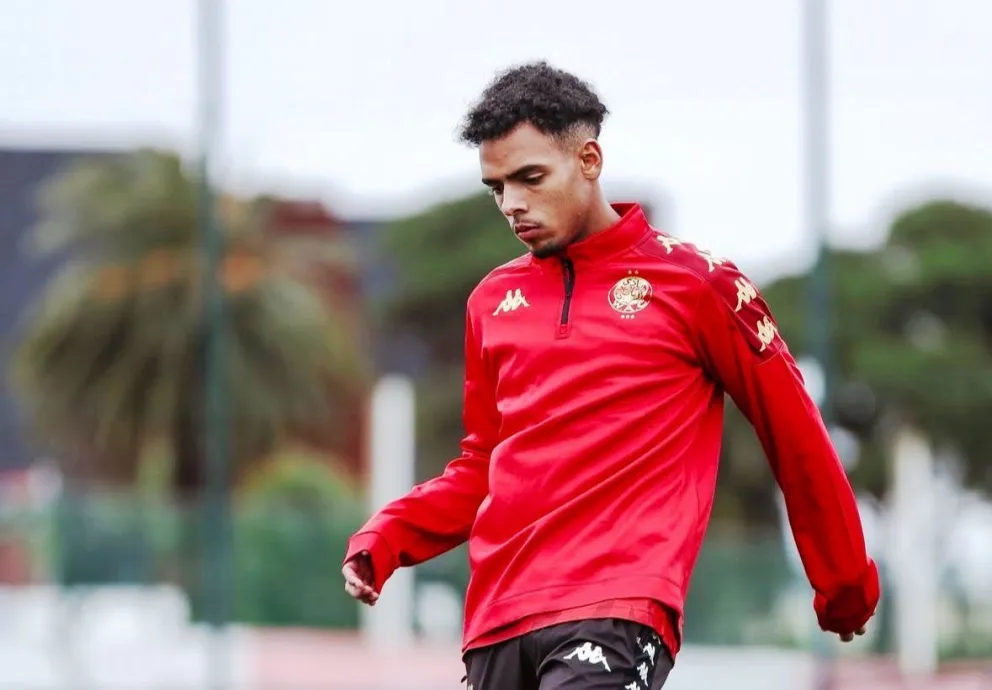 Moisés Paniagua en un entrenamiento del cuadro marroquí. Foto: WFC