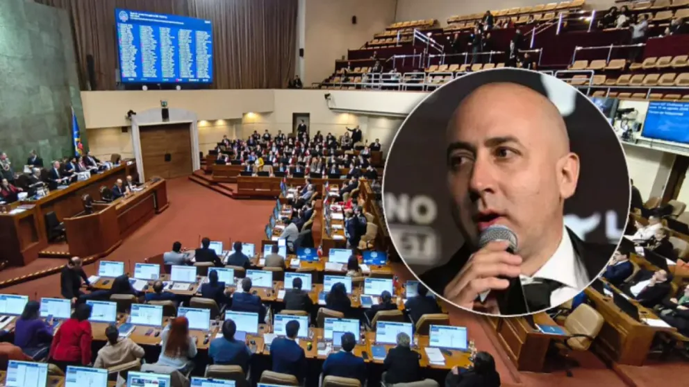 Diputados de Chile y la imagen de Cerimedo. Foto: https: 24horas.cl