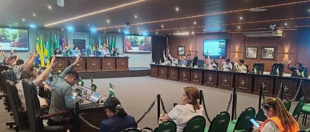 La Ley antibloqueos fue aprobada este miércoles en la Asamblea Legislativa Departamental. Foto: Unitel