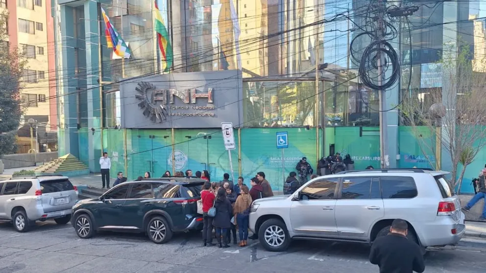 Las oficinas de la ANH. Foto: Visión 360 