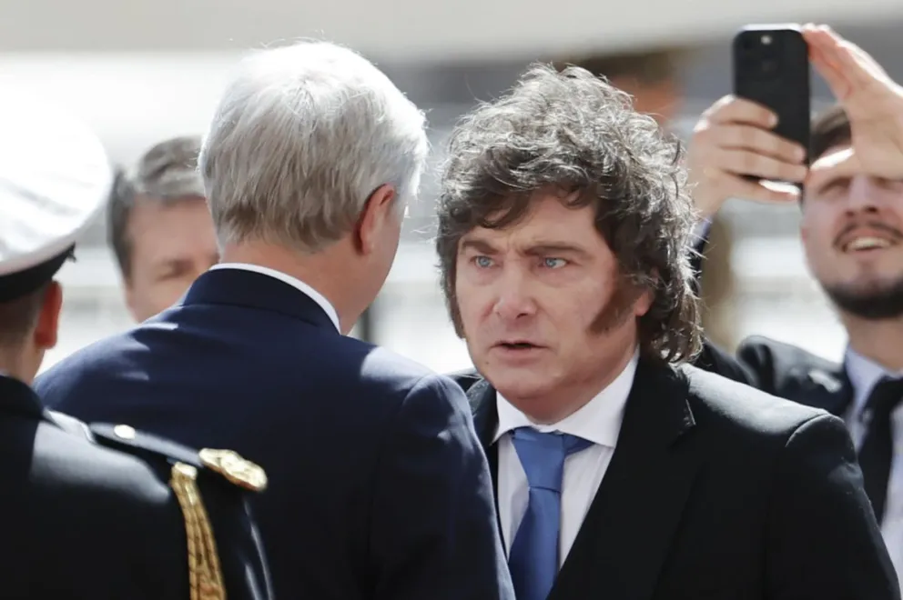 Milei, presidente de Argentina. Foto: EFE 