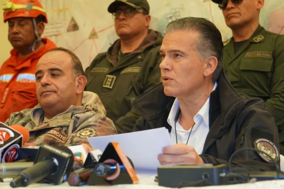 Ernesto Justiniano, ministro de Defensa. Foto: APG 