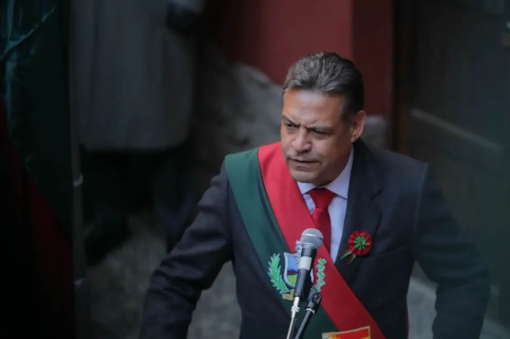 Luis Revilla, gobernador de La Paz. Foto: RRSS de la autoridad 
